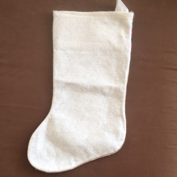 NWOT: Christmas Stocking NEW 16” x 9” - Picture 6 of 6